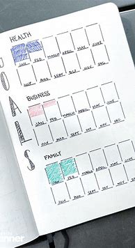 Image result for Bujo Monthly Goal Template