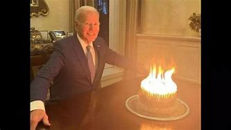 Image result for Biden Birthday Cake Meme