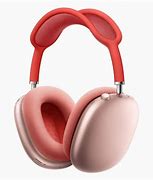 Image result for Red Air Pods Max On Neck