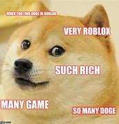 Image result for Roblox Doge Meme