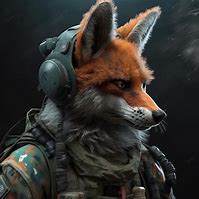 Image result for Fox in Army Clothes