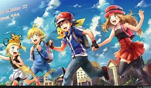 Image result for Pokemon XY Ash and Pikachu