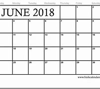 Image result for June 2018 Printable Free Templates