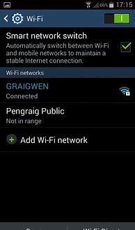 Image result for Android Wi-Fi Settings