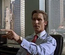 Image result for Gavin Newsom Patrick Bateman