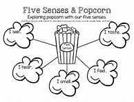 Image result for Popcorn Five Senses Activity