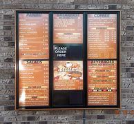 Image result for Drive Thru Menu Sign