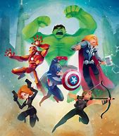 Image result for Hawkeye Avengers Cartoon