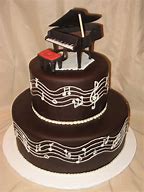 Image result for Piano Themed Cakes