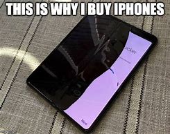 Image result for iPhone 6s Plus Galaxy Fold Meme