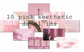 Image result for Pink Aesthetic Decal ID Roblox