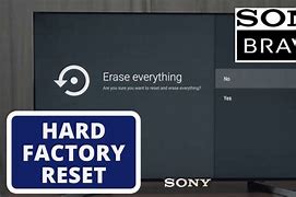 Image result for Sony Television Reset