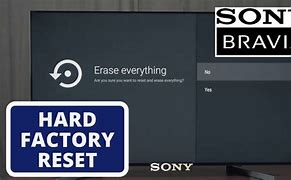 Image result for How to Reset My Sony TV to Factory Settings