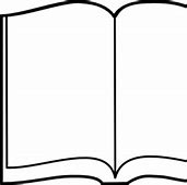 Image result for Blank Open Book Clip Art