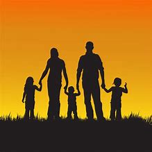 Image result for Christian Family Silhouette