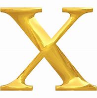 Image result for Yellow Letter X