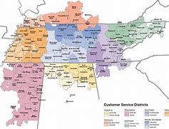 Image result for TVA service.Area Map