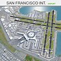 Image result for San Francisco International Airport 3D Layout Diagram