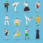 Image result for Types of Martial Arts