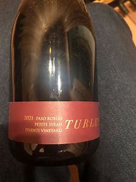 Image result for Turley Petite Syrah Library