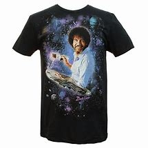 Image result for Bob Ross Shirt