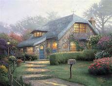 kinkade cottage painting cottages kinkade cottage painting cottages