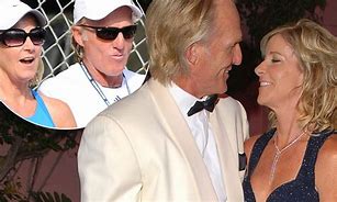 Image result for Chris Evert and Greg Norman