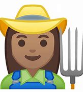 Image result for Farmer Emoji