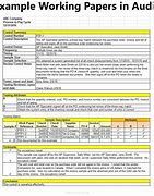 Image result for Template Audit Working Paper for Revenue in Excel