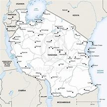 Image result for Tanzania Cities Map