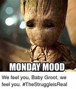 Image result for Dancing Baby Groot Coffee Meme