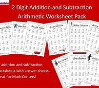 Image result for 2 Digit Addition and Subtraction