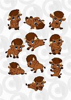 Image result for Free Machine Designs of Baby Buffalo