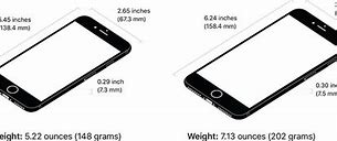 Image result for iPhone 8 Height in Inches