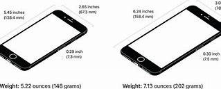 Image result for Actual Size vs iPhone 8 8s