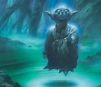 Image result for Star Wars Yoda with Moon Background