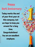 Image result for Cograts One Year Anniversary at Work