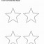 Image result for 5 Point Star Template Printable