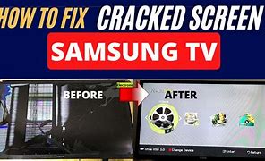 Image result for Samsung TV Damaged Screen
