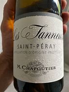 Image result for M Chapoutier saint Peray Tanneurs
