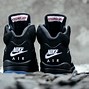 Image result for Jordan 5 Black Shoe