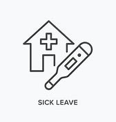 Image result for Sick Leave Clip Art