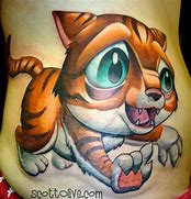 Image result for Chester Cat Tattoo