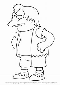 Image result for Simpsons Characters Outline