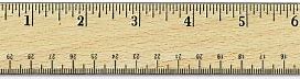 Image result for Inch Ruler Measurements