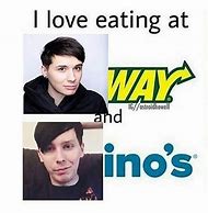 Image result for Subway and Domino's Meme