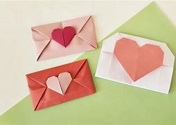 Image result for How to Make Envelopes with Paper Hearts