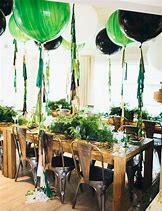 Image result for Light Green Birthday Decorations