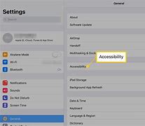 Image result for iPad Accessibility Settings