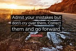 Image result for Admit Your Mistakes